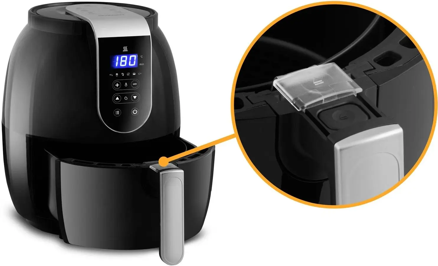 Аэрофритюрница Berdsen BD-651 (Black)