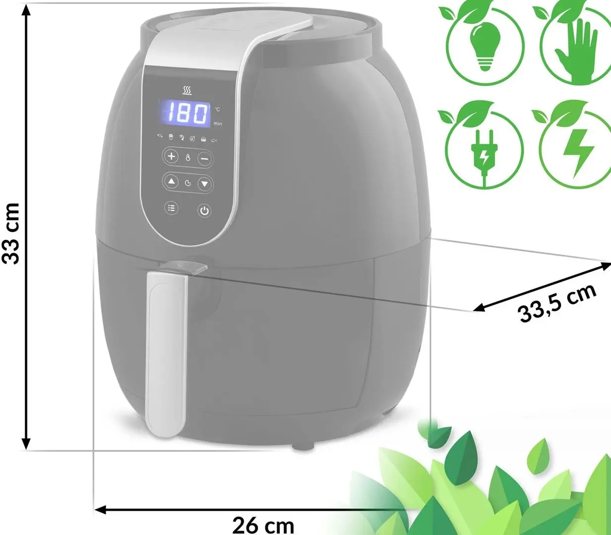 Аэрофритюрница Berdsen BD-651 (Black)