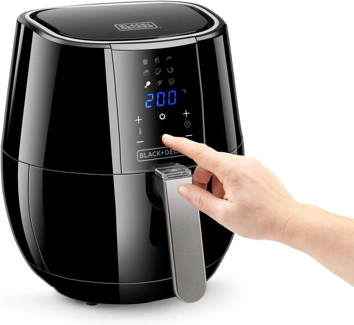 Аэрофритюрница Black&Decker BXAF3500E (Black) - 3