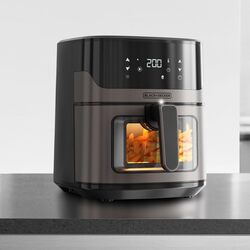 Friteuza cu aer cald Black&Decker BXAF6500E (Black) Thumb