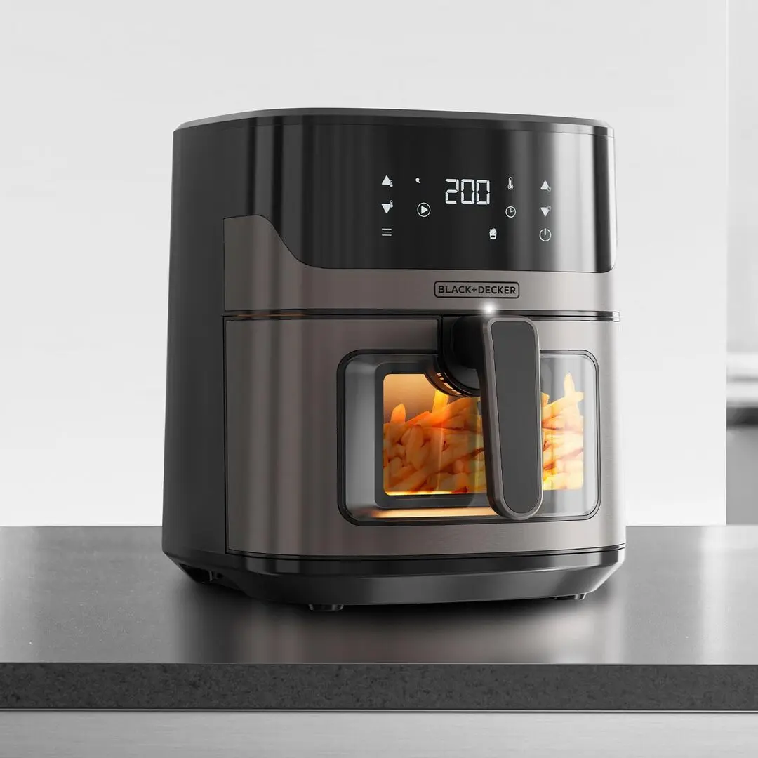 Friteuza cu aer cald Black&Decker BXAF6500E (Black)