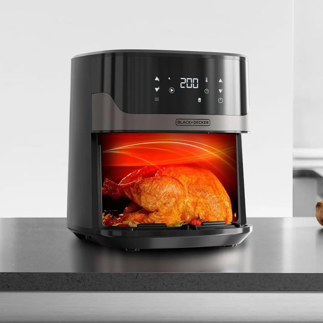 Friteuza cu aer cald Black&Decker BXAF6500E (Black)