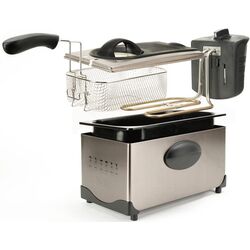 Friteuza cu aer cald Black&Decker BXAFO1200E (Inox/Black) Thumb