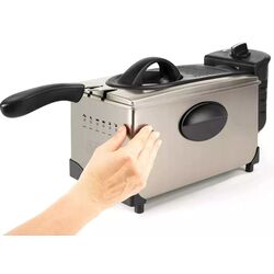 Friteuza cu aer cald Black&Decker BXAFO1200E (Inox/Black) Thumb