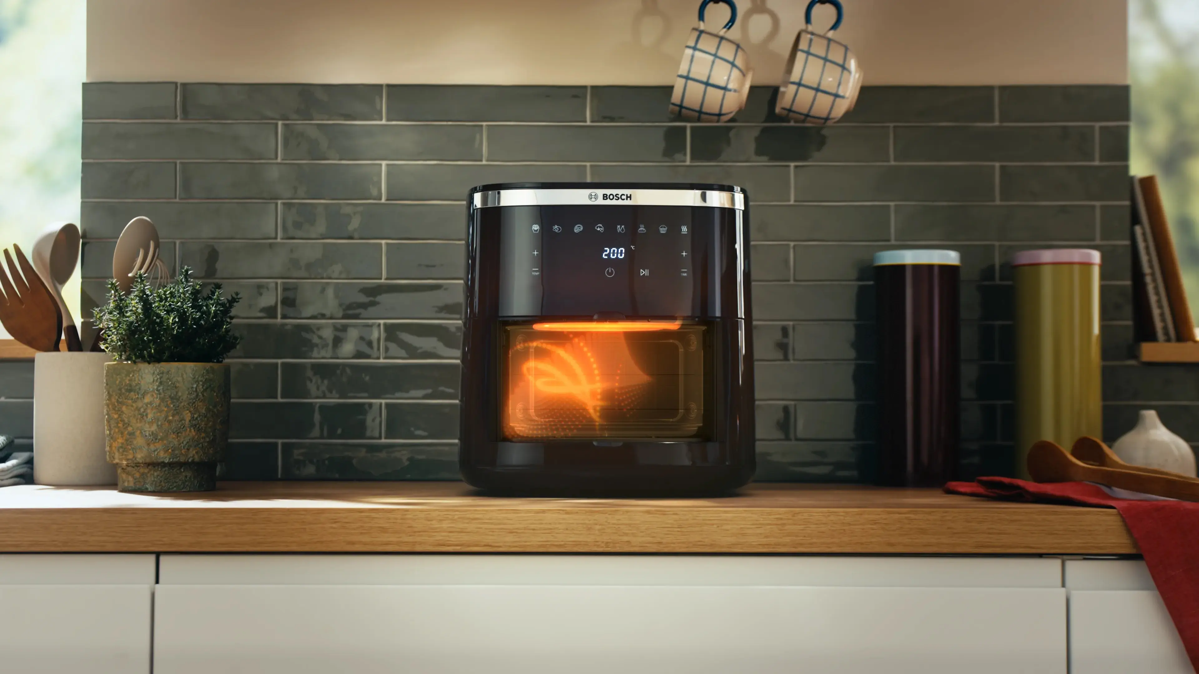 Аэрофритюрница Bosch MAF671B0 (Black)