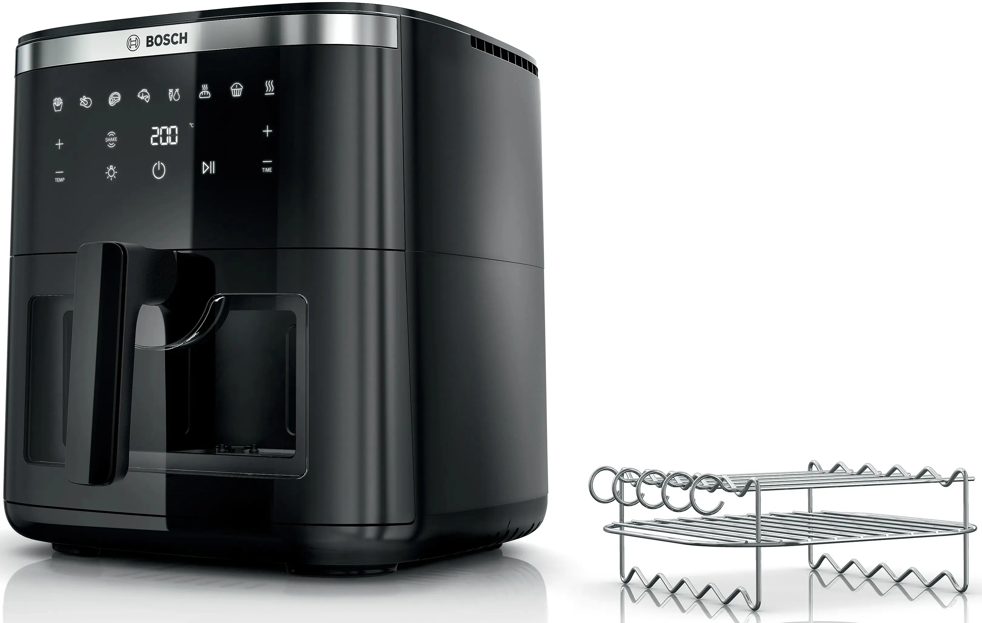 Friteuza cu aer cald Bosch MAF671B1 (Black)