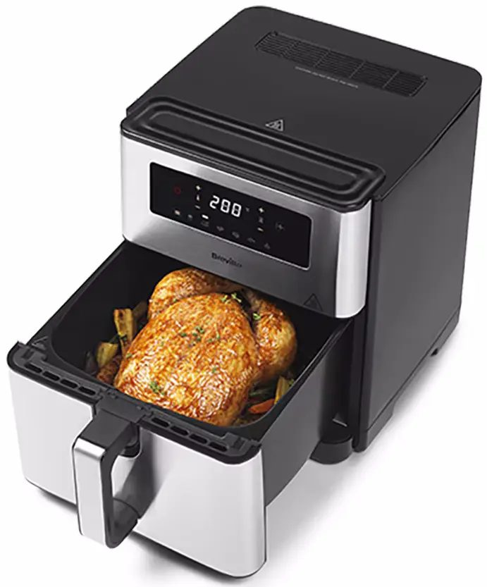 Friteuza cu aer cald Breville Halo Air XL 9L VDF131X-01 (Silver)