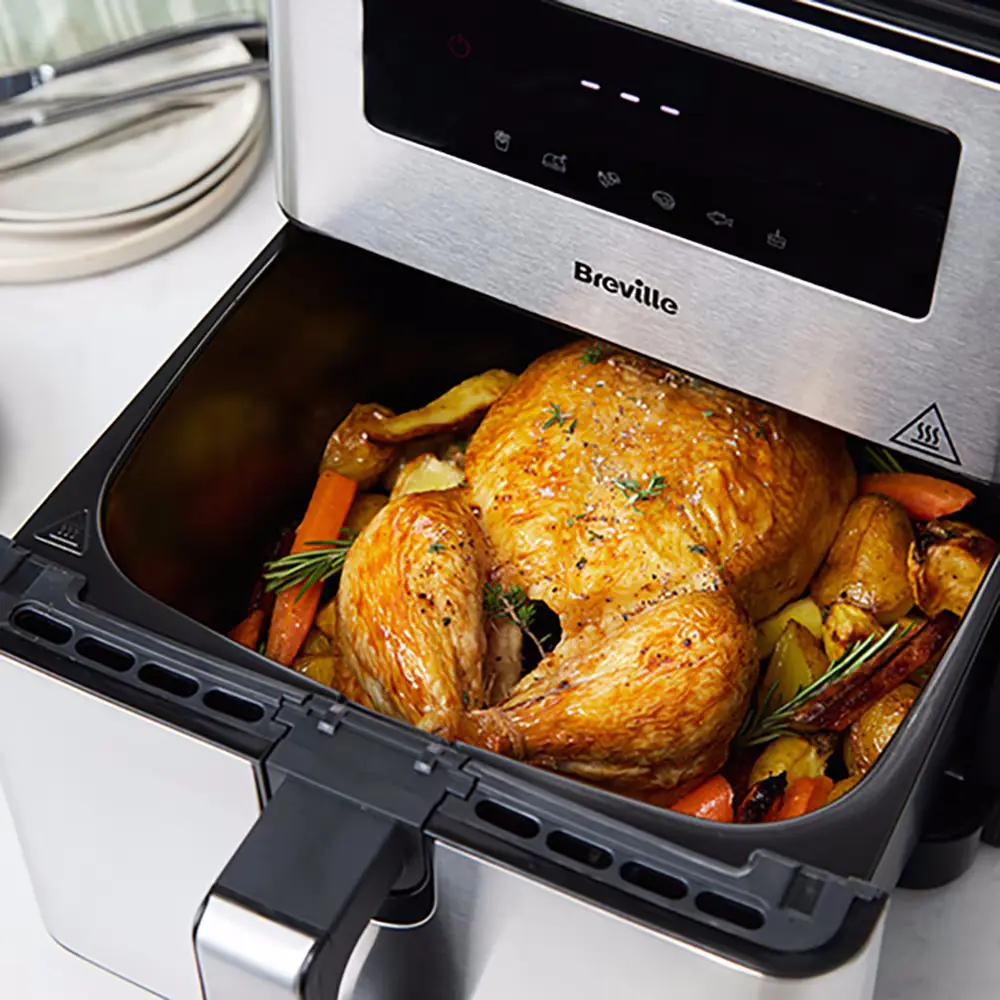 Friteuza cu aer cald Breville Halo Air XL 9L VDF131X-01 (Silver)