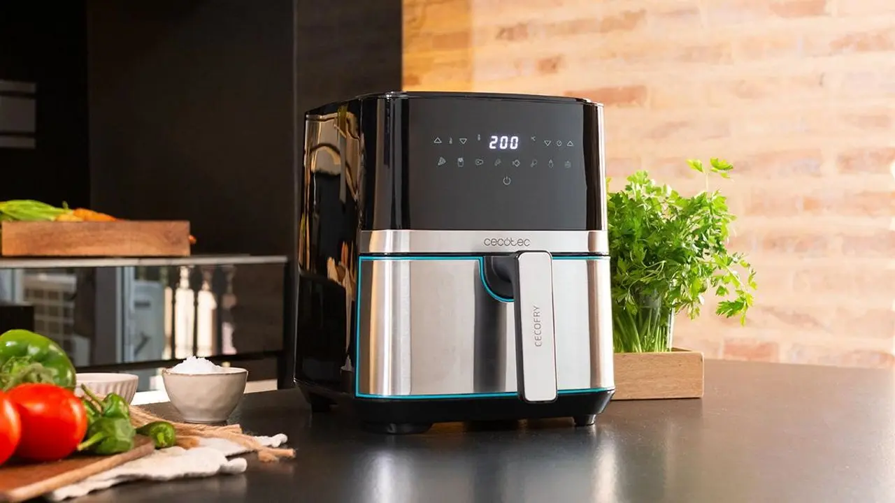 Аэрофритюрница Cecotec Cecofry Full Inox 5500 Pro (Inox/Black)