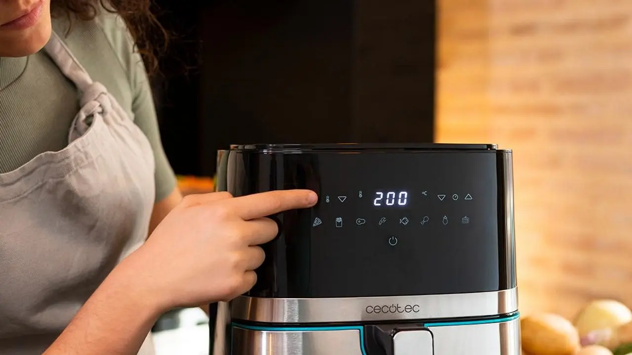 Аэрофритюрница Cecotec Cecofry Full Inox 5500 Pro (Inox/Black)