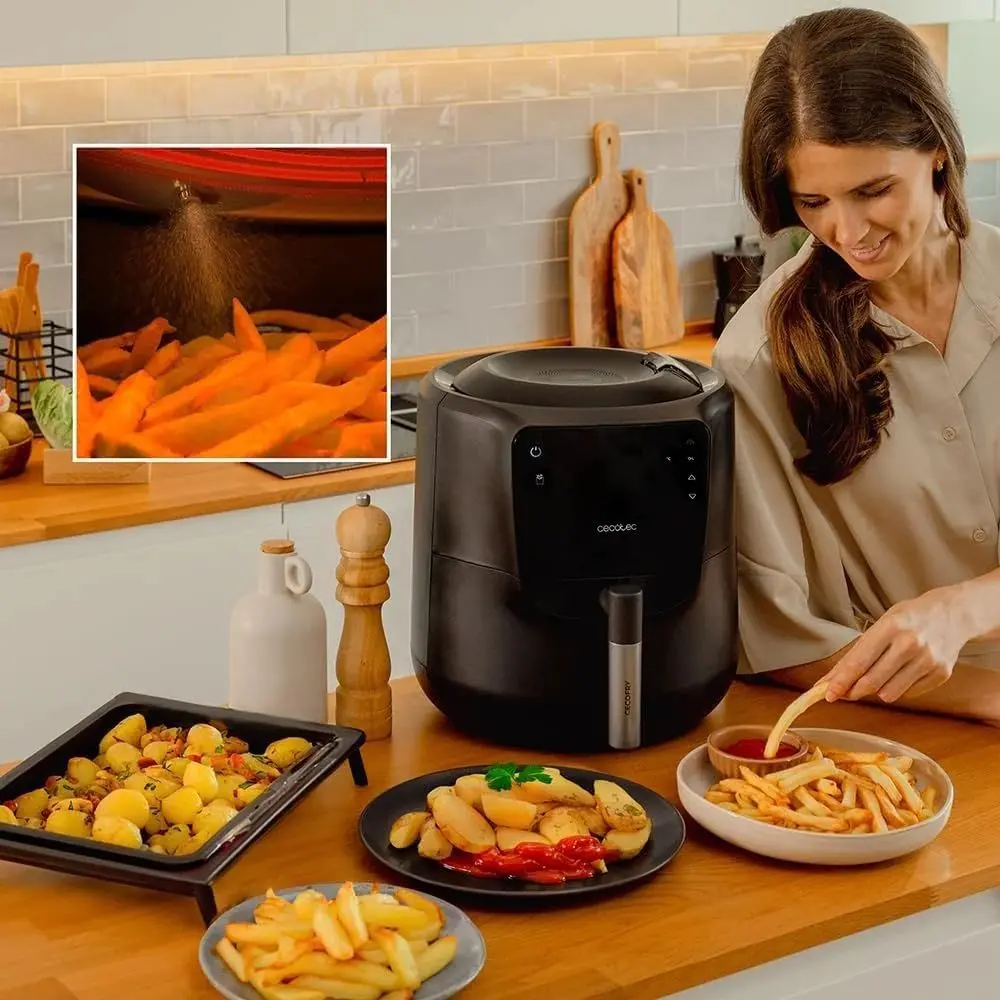Аэрофритюрница Cecotec Cecofry Rain (Black)