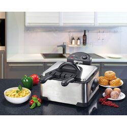 Фритюрница Clatronic FR 3195 (Stainless Steel/Black) Thumb