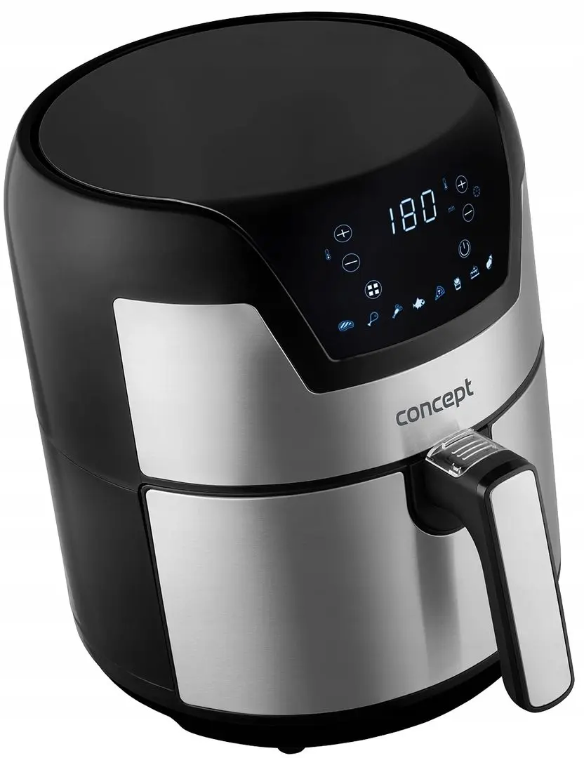 Аэрофритюрница Concept FR3500 (Black/INox) - 3