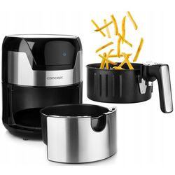 Аэрофритюрница Concept FR3500 (Black/INox) Thumb