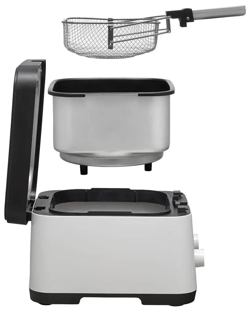 Фритюрница Concept Quick Fry FR1010 (Black/White) - 4
