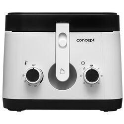 Фритюрница Concept Quick Fry FR1010 (Black/White) Thumb