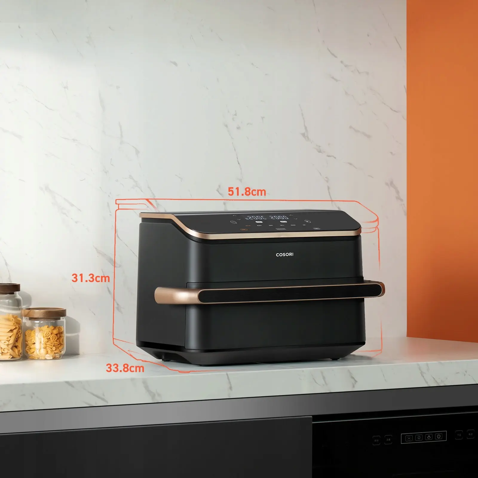 Аэрофритюрница Cosori Twinfry Dual (Black) - 14