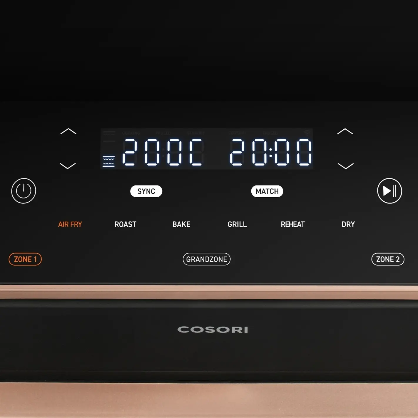 Аэрофритюрница Cosori Twinfry Dual (Black) - 6