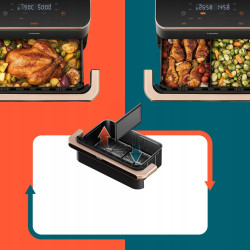 Аэрофритюрница Cosori Twinfry Dual (Black) Thumb