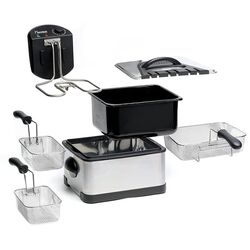 Фритюрница Crown CDF-4L3BX (Black/Inox) Thumb
