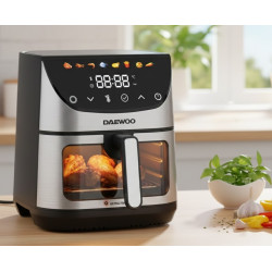 Аэрофритюрница Daewoo DAF1600IX (Inox/Black) Thumb