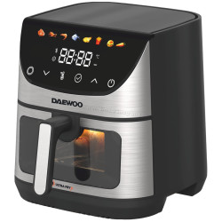 Аэрофритюрница Daewoo DAF1600IX (Inox/Black)