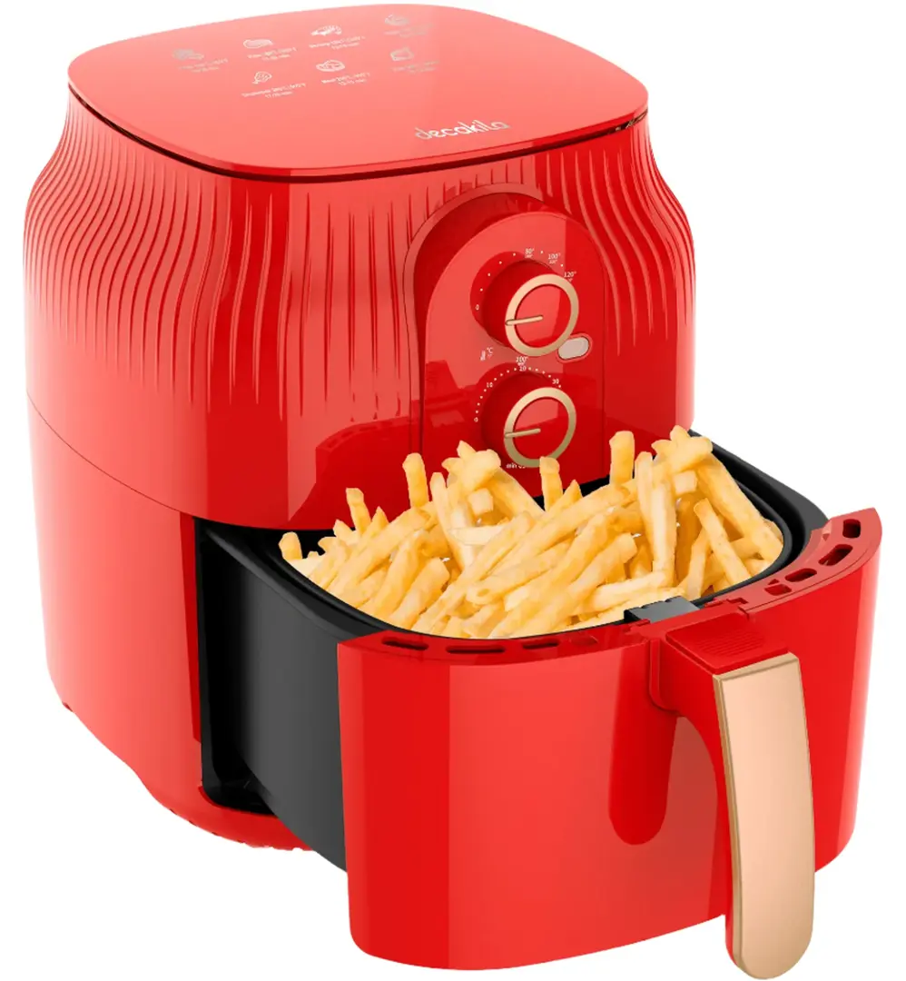 Friteuza cu aer cald Decakila KEEC073R (Red)