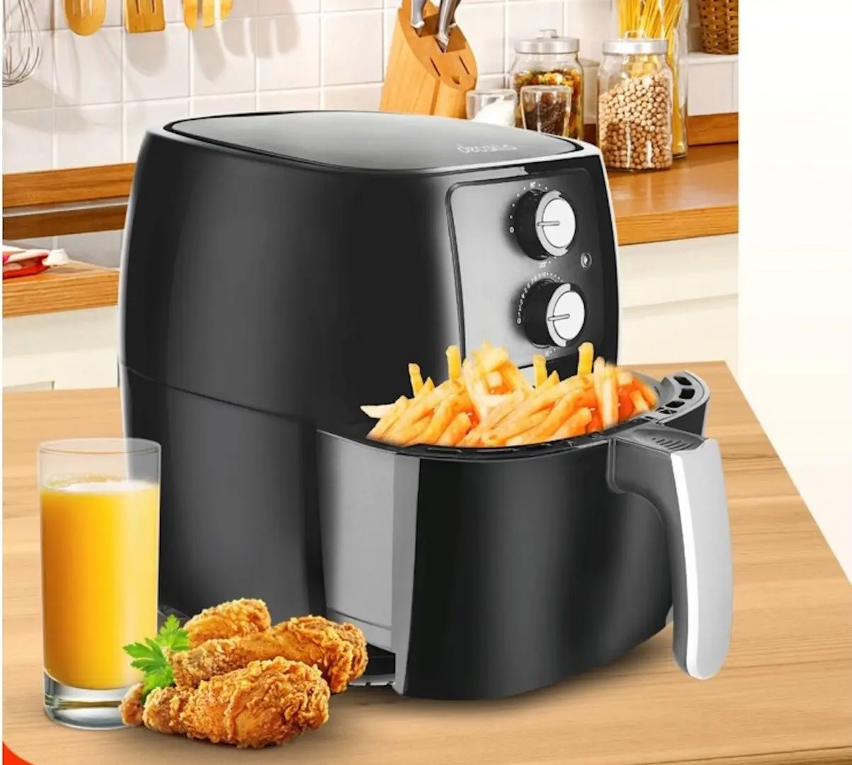 Friteuza cu aer cald Decakila KEEC039B (Black)