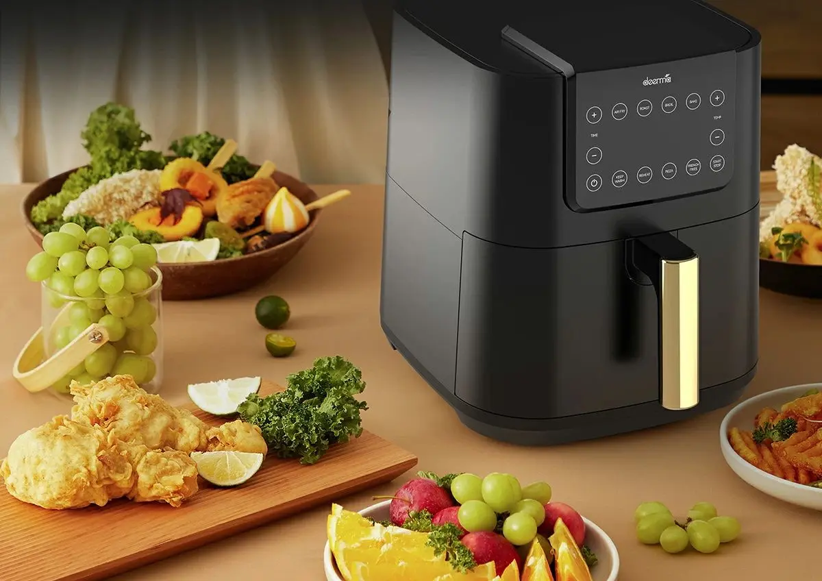 Аэрофритюрница Deerma Airf Fyer KZ120 (Black) - 5