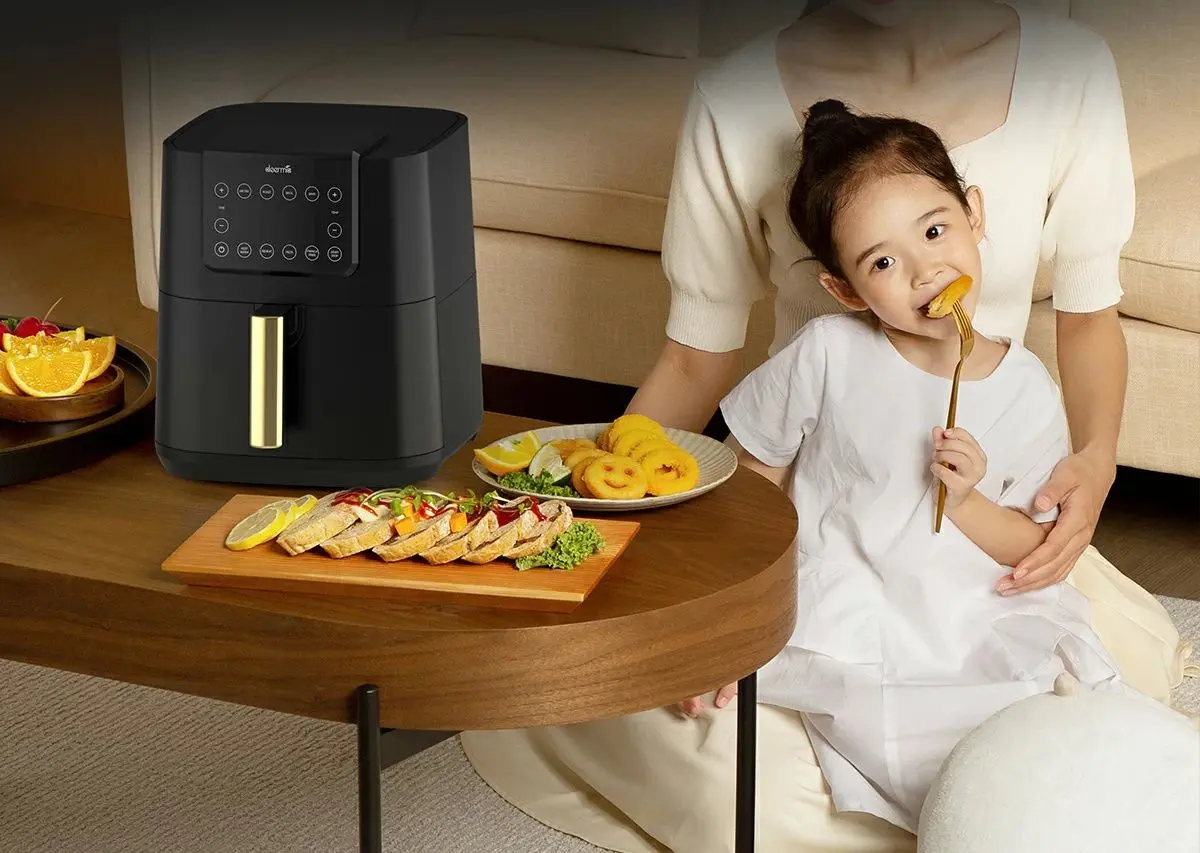 Аэрофритюрница Deerma Airf Fyer KZ120 (Black) - 6