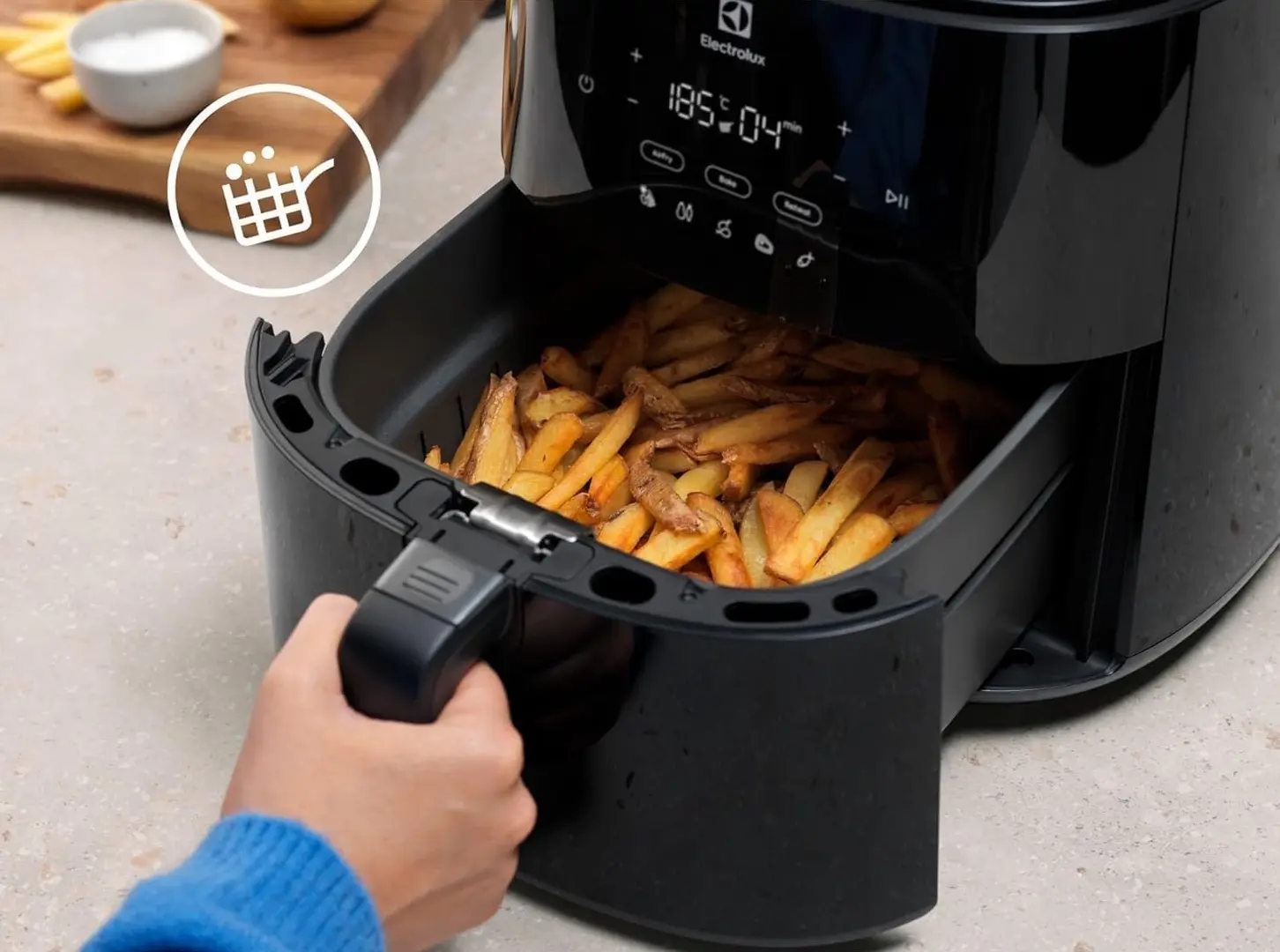 Аэрофритюрница Electrolux EAF5B (Black)