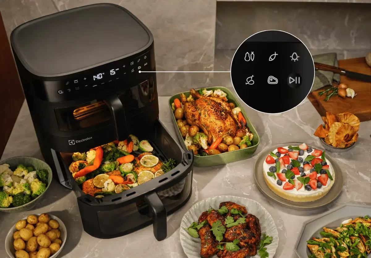 Аэрофритюрница Electrolux EAFD11B (Black) - 11