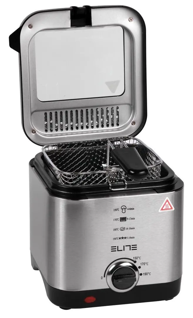 Friteuză Elite DF-1198 (Inox)