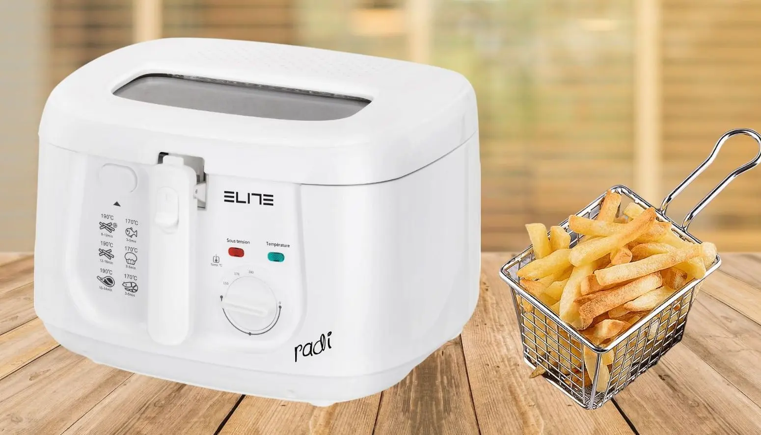 Фритюрница Elite JR-2016 (White) - 2