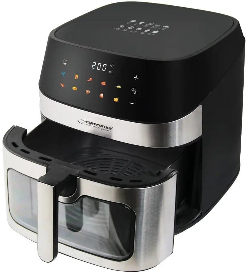 Аэрофритюрница Esperanza Patate Al Forno EKA005 (Inox/Black) - 2