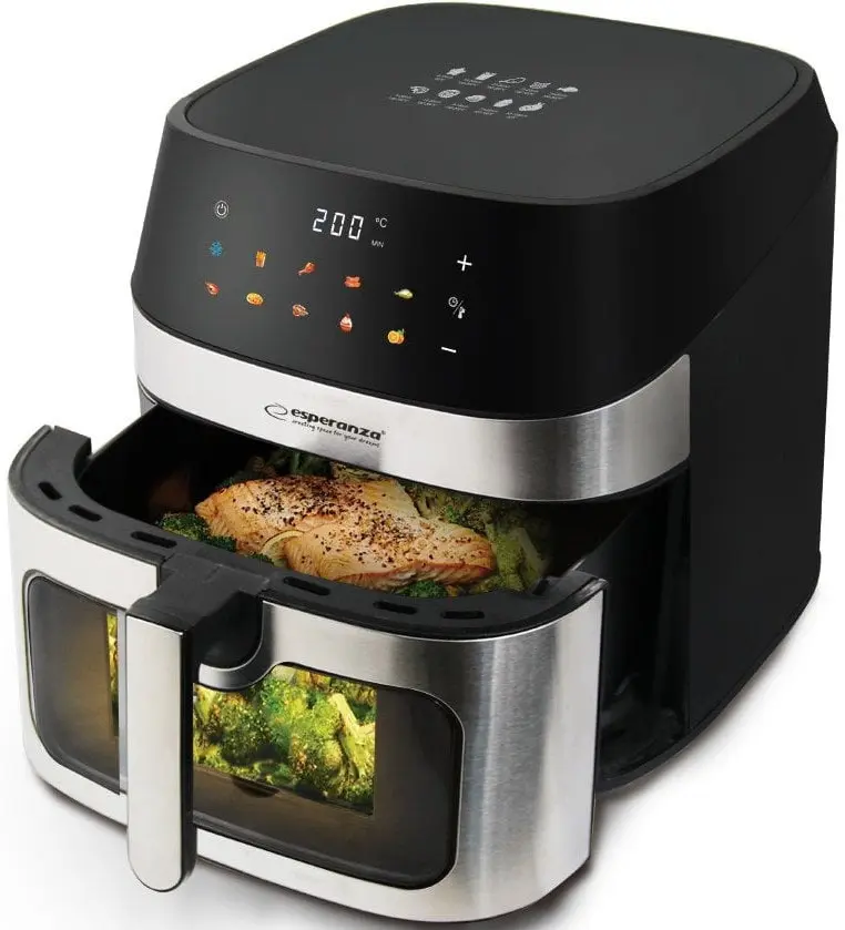 Аэрофритюрница Esperanza Patate Al Forno EKA005 (Inox/Black) - 4