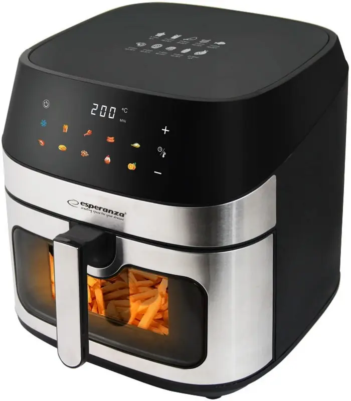 Аэрофритюрница Esperanza Patate Al Forno EKA005 (Inox/Black)