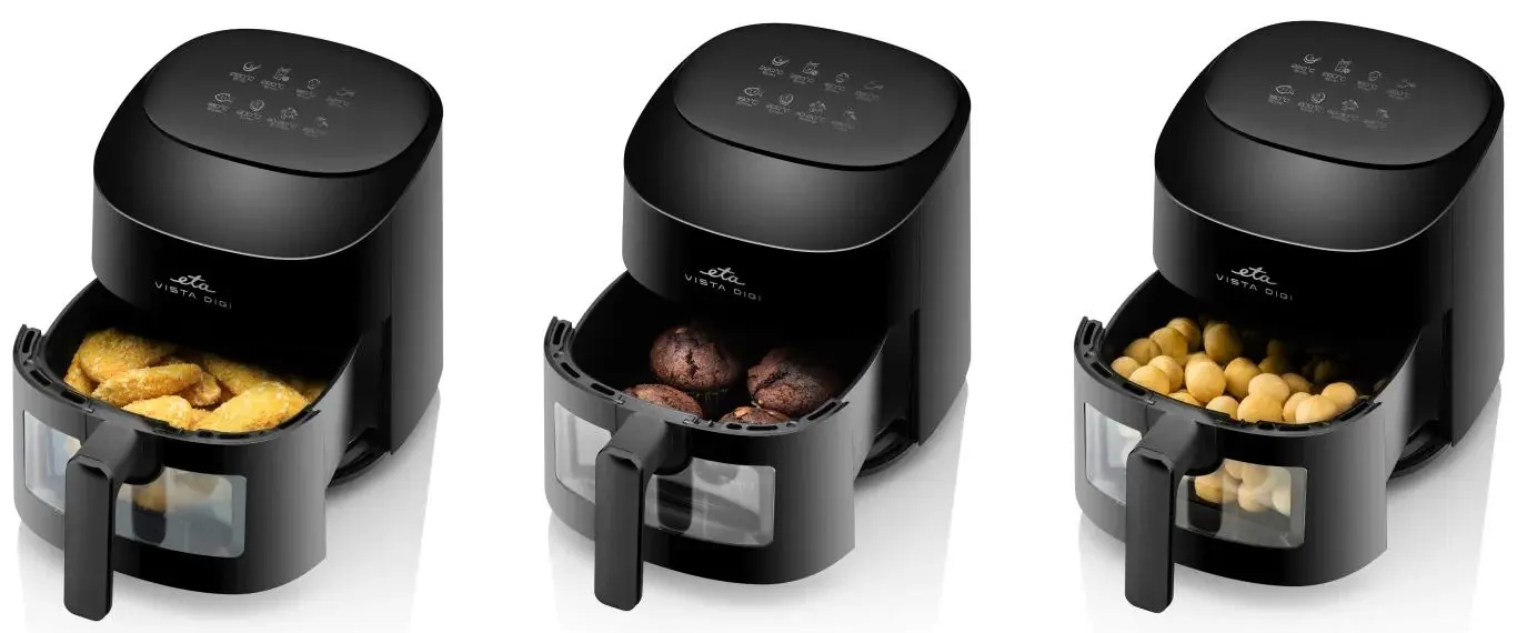 Friteuza cu aer cald ETA Vista Digi 1168 90000 (Black)