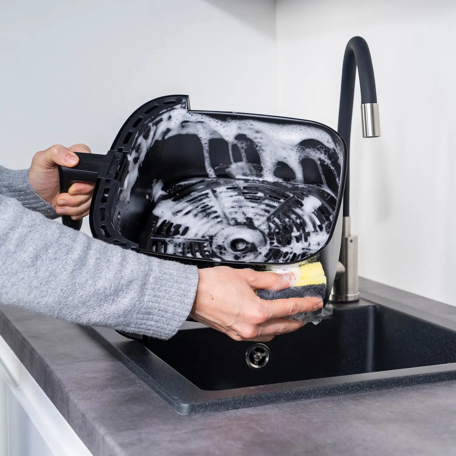 Аэрофритюрница First FA-5053-7 (Inox/Black)