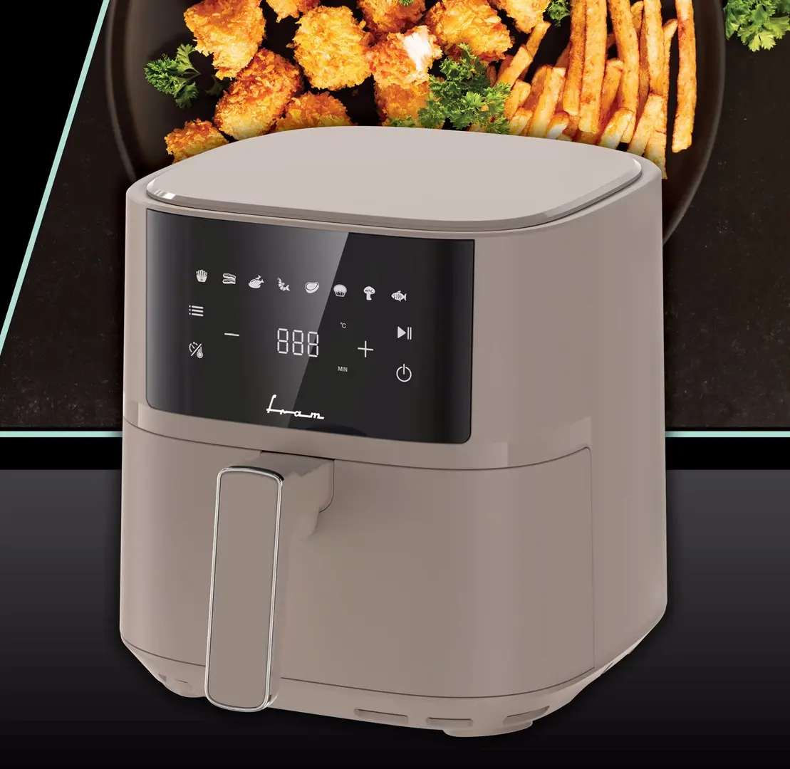 Аэрофритюрница Fram FAF-B6BL17SQ (Cream) - 3