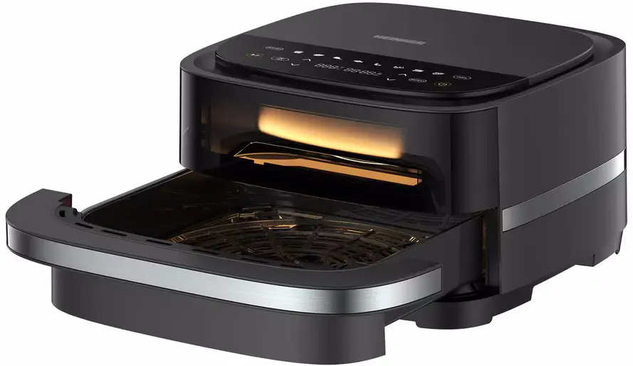 Аэрофритюрница 2в1 Heinner Pizza EasyFry HPAF-B4DC22BK (Black)