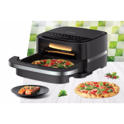 Аэрофритюрница 2в1 Heinner Pizza EasyFry HPAF-B4DC22BK (Black) Thumb