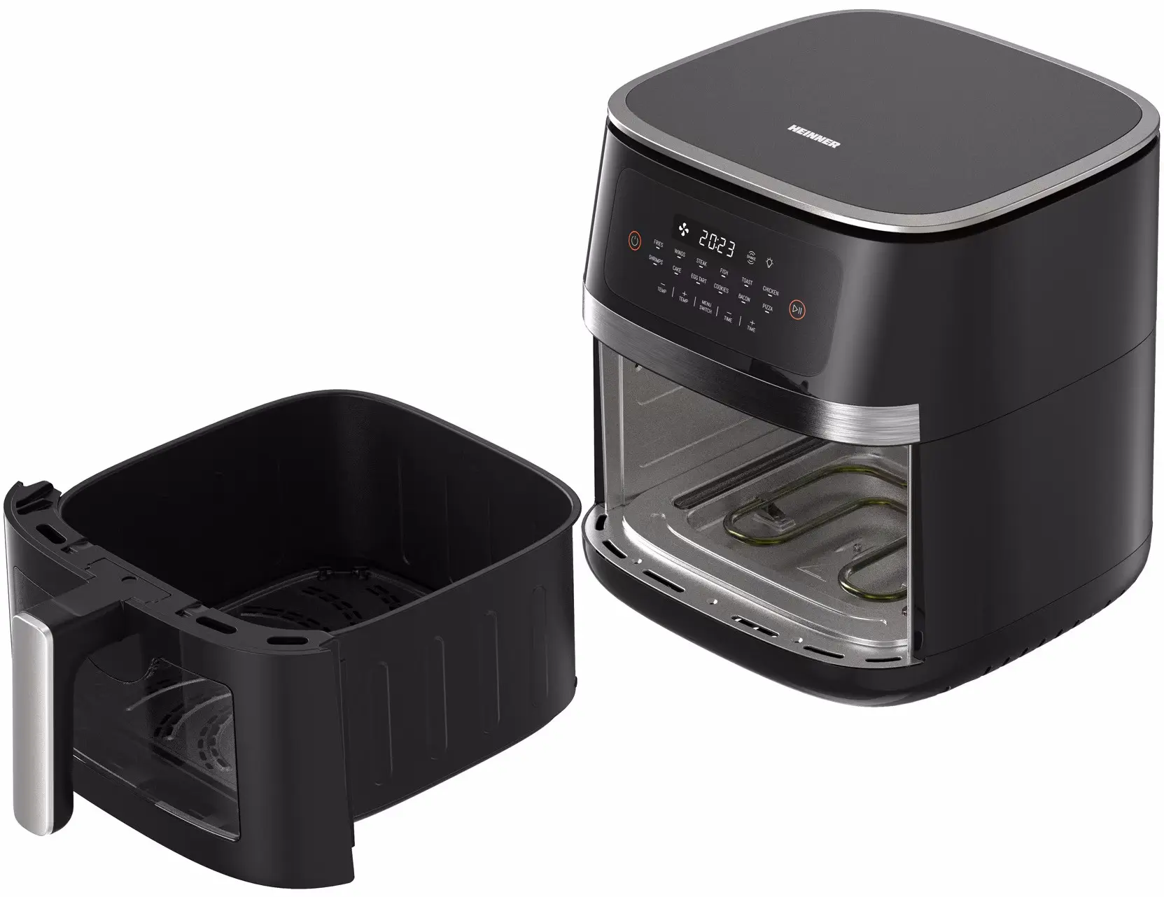 Аэрофритюрница Heinner EffectHeat Fusion HAF-C7DH20BK (Black) - 4