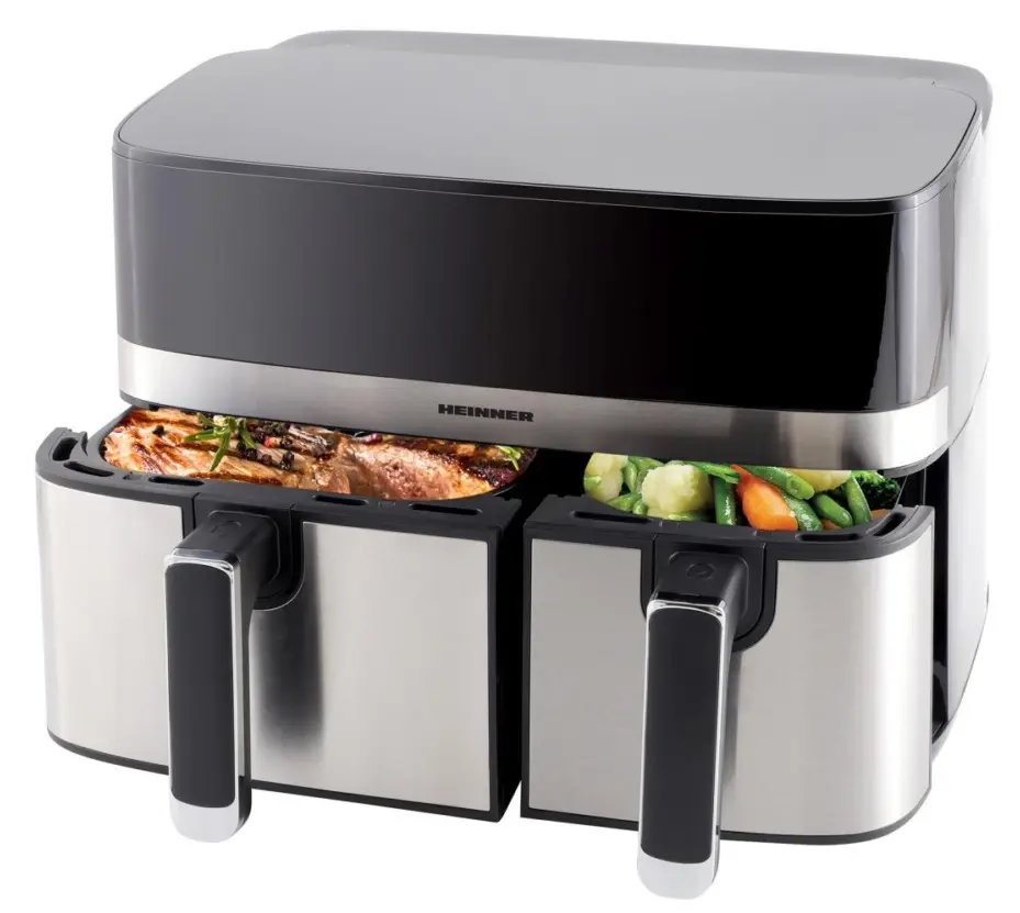 Friteuza cu aer cald Heinner HAF-H9DB17BKS (Grey/Silver)