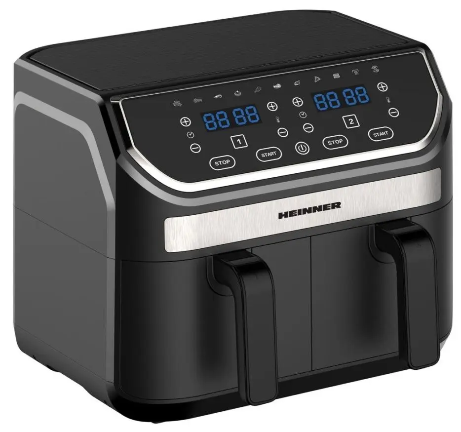 Аэрофритюрница Heinner Double Master HAF-KDB1700BK (Black)