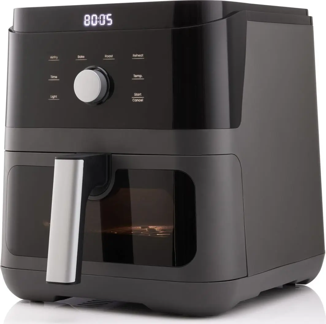 Аэрофритюрница Hisense HAF1800D (Black/Grey)