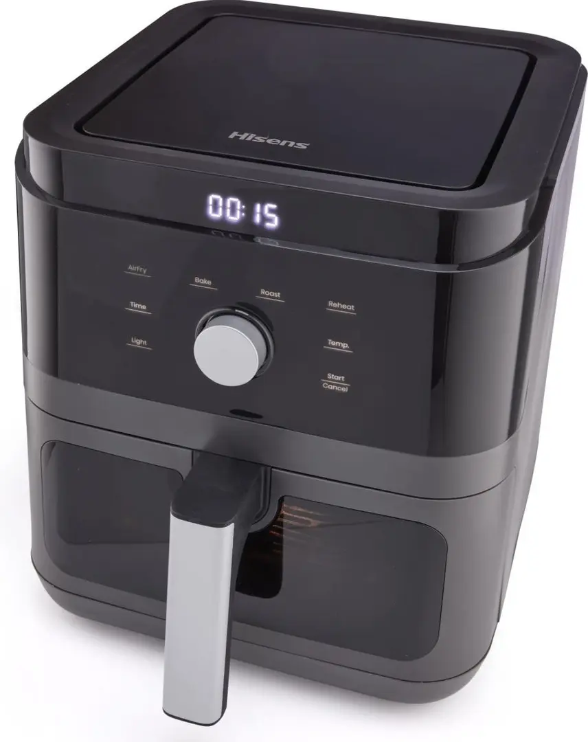 Аэрофритюрница Hisense HAF1800D (Black/Grey)