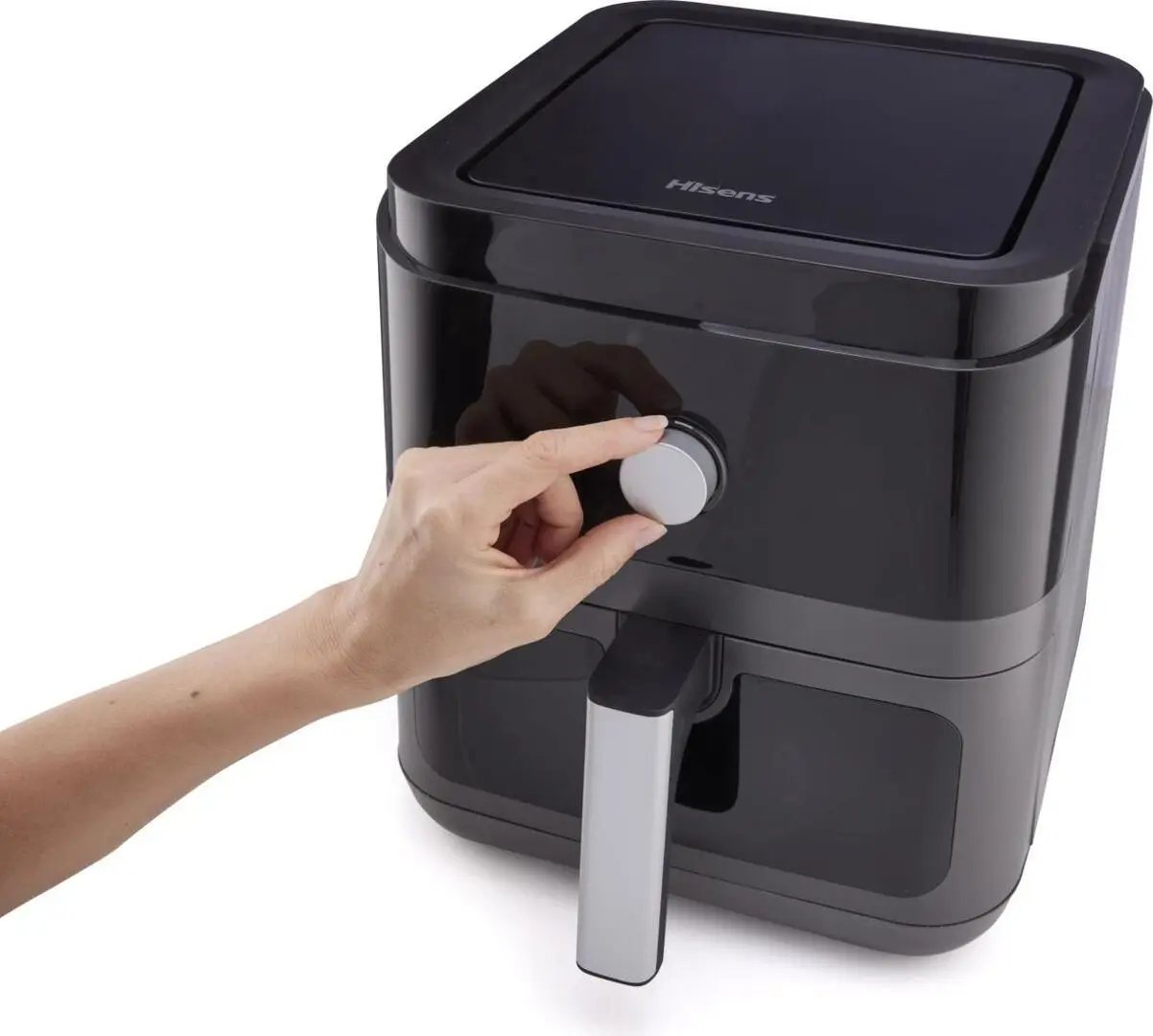 Аэрофритюрница Hisense HAF1800D (Black/Grey)