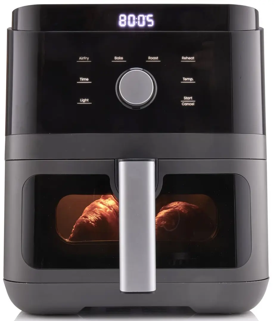 Аэрофритюрница Hisense HAF1800D (Black/Grey)