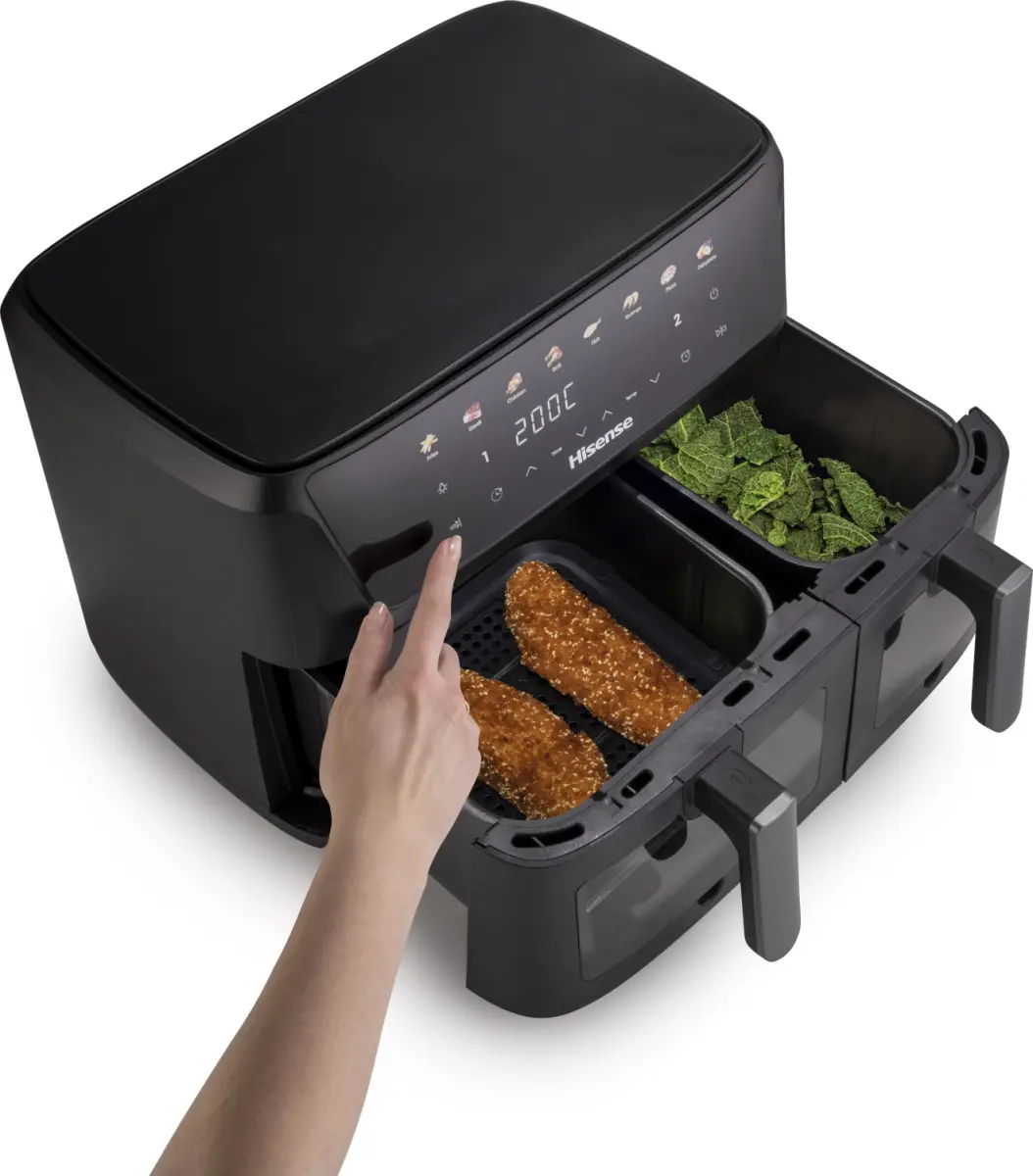 Friteuza cu aer cald Hisense HAF2700DCD (Black)